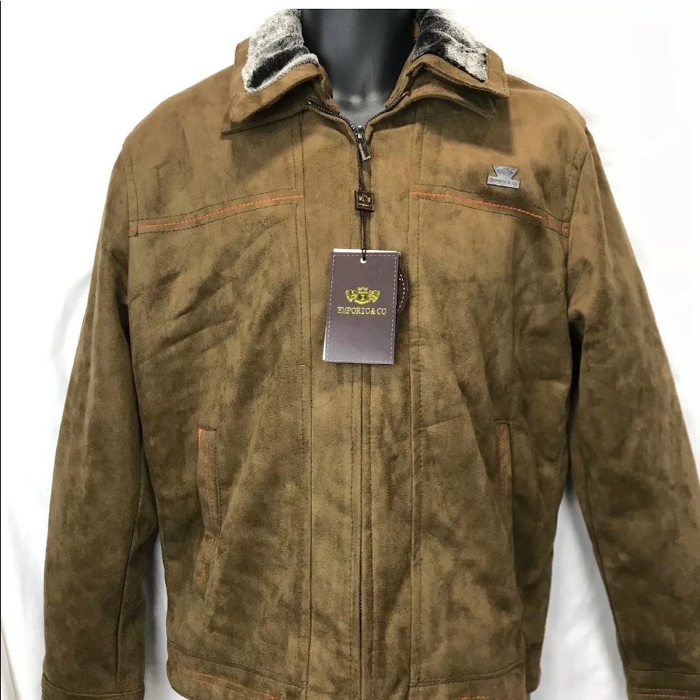 Men’s Suede Emporio jacket